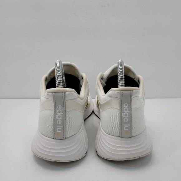Adidas Edge Lux Bounce White Gold Women's Running Shoes EG1290 US Size 10 - Picture 4 of 8